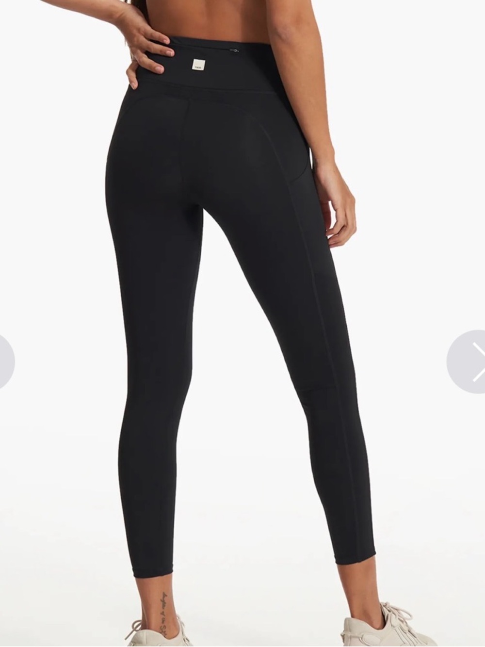 Vuori Black High-Rise Performance Leggings